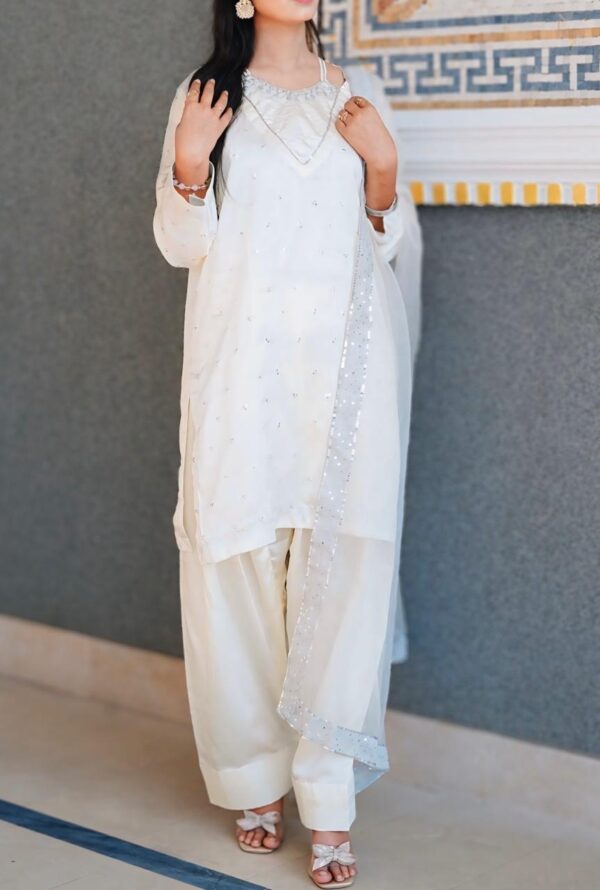 3PC Embroidered Silk (pret)